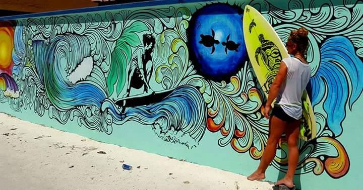 Natural Surf House Vandrehjem Himmafushi Eksteriør billede